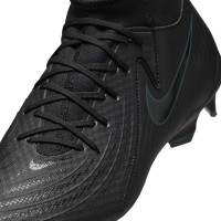 Nike Phantom Luna II Academy Gazon Naturel Gazon Artificiel Chaussures de Foot (MG) Noir Vert Foncé