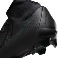 Nike Phantom Luna II Academy Gazon Naturel Gazon Artificiel Chaussures de Foot (MG) Noir Vert Foncé