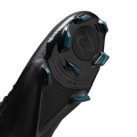 Nike Phantom Luna II Academy Gazon Naturel Gazon Artificiel Chaussures de Foot (MG) Noir Vert Foncé