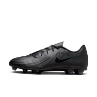 Nike Phantom GX II Club Gazon Naturel Gazon Artificiel Chaussures de Foot (MG) Noir Vert Foncé