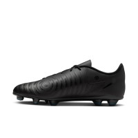 Nike Phantom GX II Club Gazon Naturel Gazon Artificiel Chaussures de Foot (MG) Noir Vert Foncé