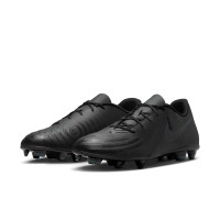 Nike Phantom GX II Club Gazon Naturel Gazon Artificiel Chaussures de Foot (MG) Noir Vert Foncé