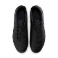 Nike Phantom GX II Club Gazon Naturel Gazon Artificiel Chaussures de Foot (MG) Noir Vert Foncé