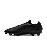 Nike Phantom GX II Pro Gazon Naturel Chaussures de Foot (FG) Noir Vert Foncé