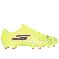 Skechers SKX_1.5 Academy Gazon Naturel Chaussures de Foot (FG) Jaune Orange Noir