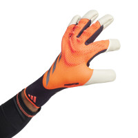 adidas Predator Pro Hybrid Gants de Gardien de But Orange Noir Blanc