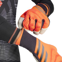 adidas Predator Pro Hybrid Gants de Gardien de But Orange Noir Blanc