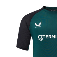 Chemise d'entraînement Castore Feyenoord 2024-2025 Vert foncé noir