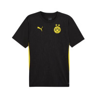 PUMA Borussia Dortmund Trainingsshirt 2024-2025 Kids Zwart Geel