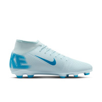 Nike Mercurial Superfly 10 Club Gazon Naturel Gazon Artificiel Chaussures de Foot (MG) Bleu Clair Bleu