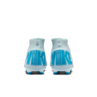 Nike Mercurial Superfly 10 Club Gazon Naturel Gazon Artificiel Chaussures de Foot (MG) Bleu Clair Bleu