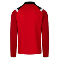 Haut d'entraînement Robey Control 1/4-Zip pour enfant, rouge