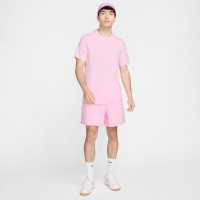 T-shirt Nike Sportswear Club rose et blanc