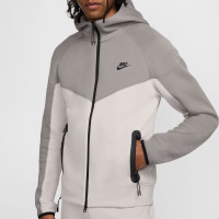 Nike Tech Fleece Sportswear Veste Gris Clair Gris Noir