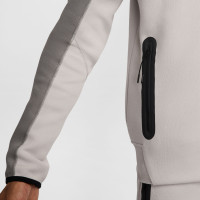 Nike Tech Fleece Sportswear Veste Gris Clair Gris Noir