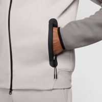 Nike Tech Fleece Sportswear Veste Gris Clair Gris Noir