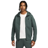 Nike Tech Fleece Sportswear Veste Vert Foncé Noir