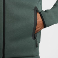 Nike Tech Fleece Sportswear Veste Vert Foncé Noir