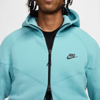 Nike Tech Fleece Sportswear Vest Turquoise Zwart