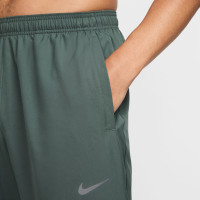 Pantalon d'entraînement tissé Nike Challenger vert noir argent