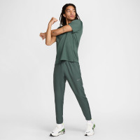 Pantalon d'entraînement tissé Nike Challenger vert noir argent