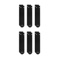 Nike Everyday Plus Cushioned Sportsokken 6-Pack Zwart Wit