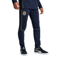 PUMA Fenerbahce SK Casuals Survêtement à Capuche Full-Zip 2024-2025 Bleu Foncé Jaune