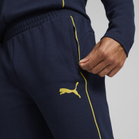 PUMA Fenerbahce SK Casuals Survêtement à Capuche Full-Zip 2024-2025 Bleu Foncé Jaune