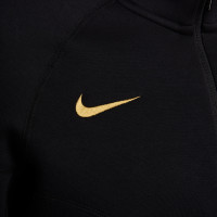 Nike FC Barcelone Tech Fleece Veste 2024-2025 Noir Doré
