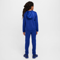 Nike Chelsea Trainingspak Woven Hooded 2024-2025 Kids Blauw Lichtblauw Felrood