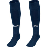 JAKO Glasgow 2.0 Chaussettes de Foot Bleu Foncé Blanc