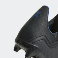 adidas X 18.3 FG Voetbalschoenen Kids Zwart Blauw