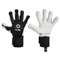 Elite Sport Neo Revolution II Combi Gants de Gardien de But Noir Blanc Noir