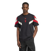 adidas Manchester United Originals Zomerset 2024-2025 Zwart Rood
