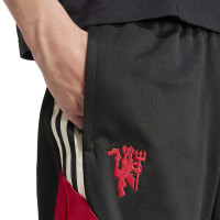 adidas Manchester United Originals Zomerset 2024-2025 Zwart Rood