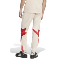 adidas Bayern Munich Originals Pantalon d'Entraînement 2024-2025 Beige Rouge