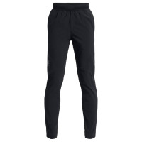 Under Armour Unstoppable Tapered Trainingsbroek Kids Zwart Donkergrijs