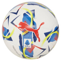 PUMA Orbita Serie A Hybrid Voetbal Maat 5 Wit Blauw Geel