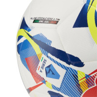 PUMA Orbita Serie A Hybrid Voetbal Maat 5 Wit Blauw Geel