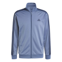 adidas Basic 3-Stripes Tricot Survêtement Full-Zip Bleu Bleu Foncé