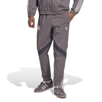 adidas Real Madrid Originals Track Pantalon d'Entraînement 2024-2025 Brun Gris Foncé