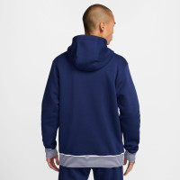 Nike Tottenham Hotspur Club Sweat à Capuche 2024-2025 Bleu Foncé Blanc