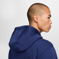 Nike Tottenham Hotspur Club Sweat à Capuche 2024-2025 Bleu Foncé Blanc