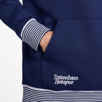 Nike Tottenham Hotspur Club Sweat à Capuche 2024-2025 Bleu Foncé Blanc