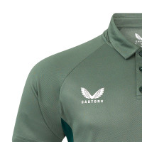 Présentation du polo Castore Feyenoord 2024-2025 Vert Vert foncé