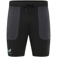 Castore Feyenoord Travel Broekje 2024-2025 Zwart Donkergrijs Lichtblauw