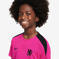 Nike Chelsea Strike Ensemble Training 2024-2025 Enfants Rose Noir