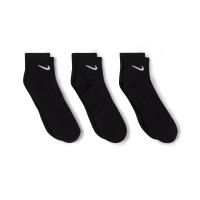 Nike Everyday Cushioned Chaussettes de Sport Mi-Haut 3 Pack Noir