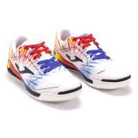 Joma Invicto Chaussures de Foot en Salle (IN) Blanc Rouge Bleu Jaune