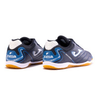 Joma Maxima Chaussures de Foot en Salle (IN) Bleu Foncé Bleu Blanc